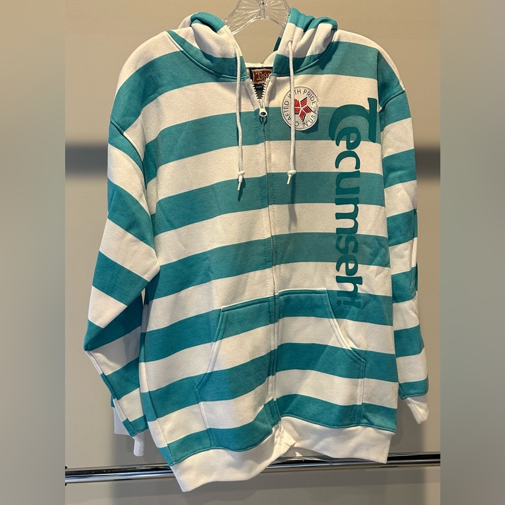 Techumseh medium zip up hoodie